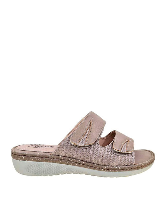 Parex Damenplattformen Beige