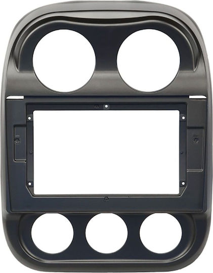 Jeep Patriot 2006 2016 Car Stereo Touch Screen 10" Inch Android Mounting Frame Fascia Car Radio Panel Dash Factory Type Plastic Frame
