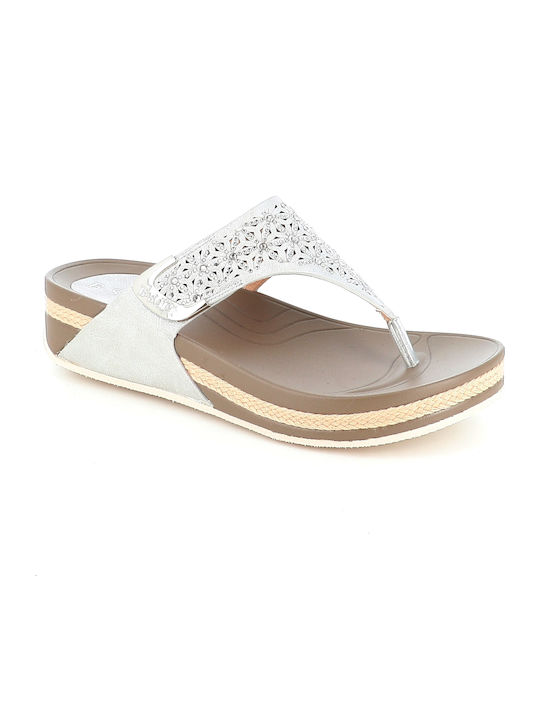 Anatomic Women's Platform Shoes Silver