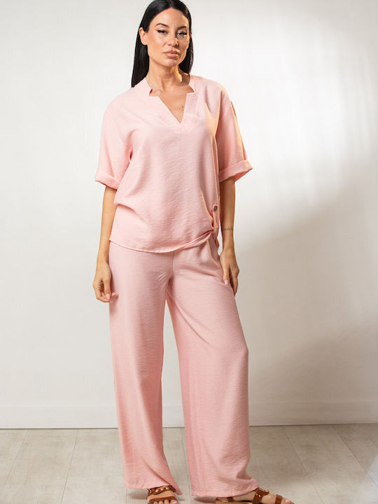 Boutique Women's Pink Set with Pants