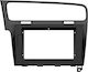 Πρόσοψη Volkswagen Vw Golf 7 2013 Οθόνη Αυτοκίνητου Ηχοσύστημα Αφής 10" Ιντσών Android Mounting Frame Fascia Car Radio Panel Dash Εργοστασιακού Τύπου Πλαίσιο Πλαστικό