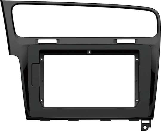 Πρόσοψη Volkswagen Vw Golf 7 2013 Οθόνη Αυτοκίνητου Ηχοσύστημα Αφής 10" Ιντσών Android Mounting Frame Fascia Car Radio Panel Dash Εργοστασιακού Τύπου Πλαίσιο Πλαστικό