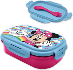 Disney Minnie Plastic Kids' Lunch Set Minnie Mu...