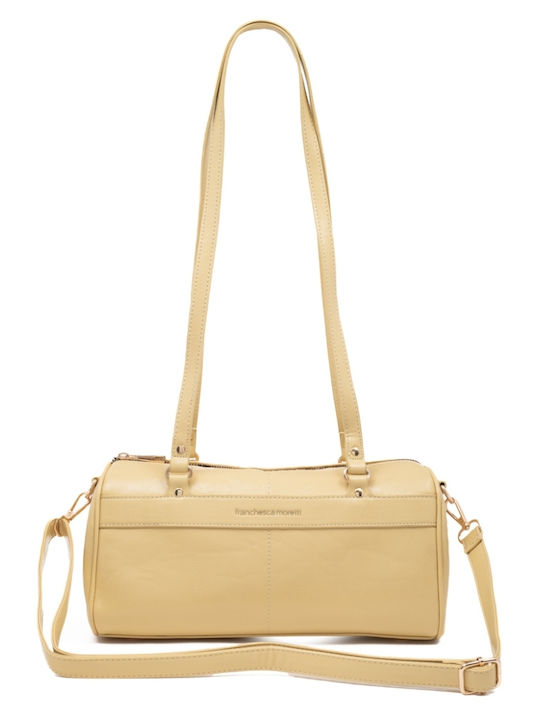 Damentasche Schultertasche Gelb