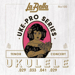 Комплект струни L100 La Bella Uke-pro Series за концертно тенорово укулеле