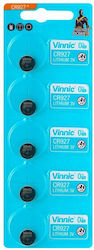 Vinnic Μπαταρίες Λιθίου CR927 3V 5τμχ