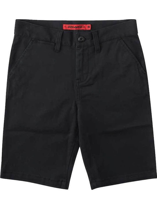 DC Worker Relaxed Ανδρική Βερμούδα Chino Black