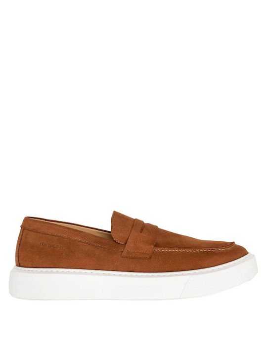 Herren Mokassins in Tabac Braun Farbe