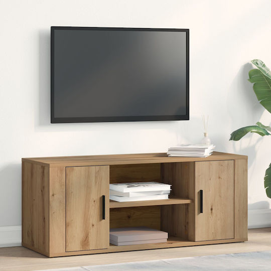TV-Ständer Artisan Eiche M100xT35xH40cm