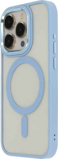 TectoShield Umschlag Rückseite Silikon Blau (iPhone 15 Pro Max)