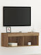 TV-Ständer mit LED-Beleuchtung Braune M80xT30xH30cm