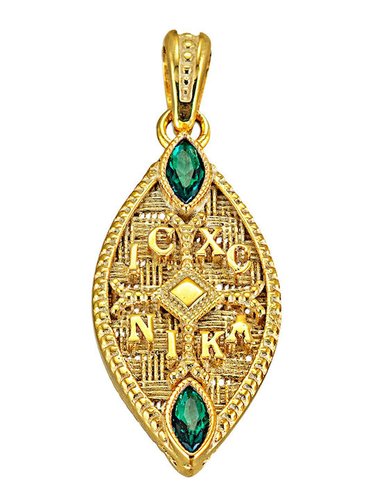 Senzio Belibasakis Necklace Constantine Talisman Made Of 9 K Gold