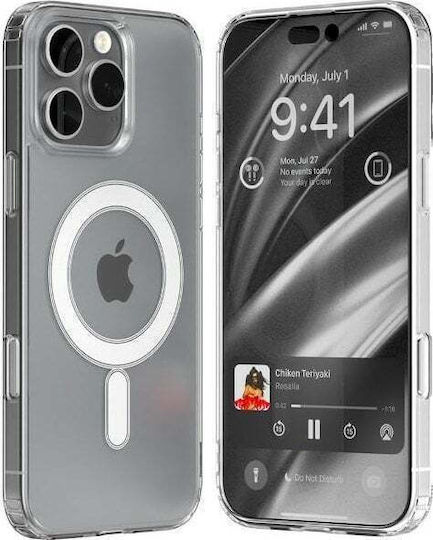 Mercury Umschlag Rückseite Silikon / Kunststoff Transparent (iPhone 17 Pro Max / iPhone 17 Pro / iPhone 16 Pro Max)