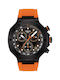 Tissot T-sport T-race Часовник Хронограф Батерия с Оранжев Каучукова Каишка