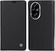Yikatu Book Synthetic Leather / Silicone Black (Honor 200 Pro)