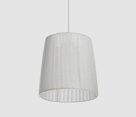 Gallis Joanna Pendant Light Beige with Socket E27 20x20cm