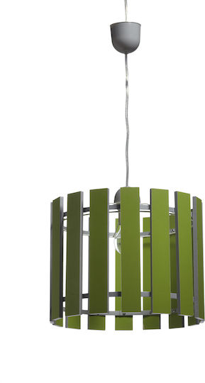 Gallis Woody Pendant Light Green