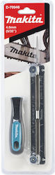 Makita D-70948 Fișă de unghii cu Mâner