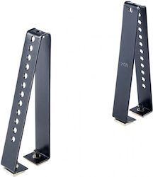 Στοπ Cruz 941-013 Μπάρες Αλουμινίου 18cm 4 Τεμάχια 51153