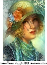Artistic Design Ριζόχαρτο Decoupage A4 21x29,7cm Mrs-476