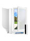 Frosted Window Film Privacy Self-Adhesive UV Protection 60x400 cm