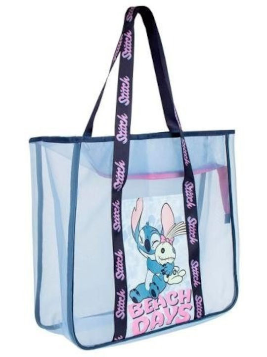 Cerda Stitch Пластмасова Плажна Чанта Розова