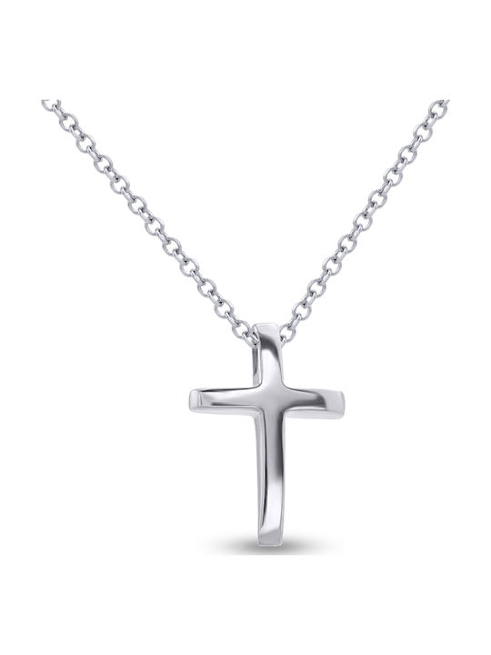 Ortaxidis Cruci Aur Alb 14K