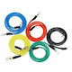 Set Sistem de Antrenament Siks Fitness 5 Corzi Elastice Accesorii Universale Multicolor