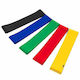 Set 5 Benzi de Rezistență din Latex pentru Antrenament la Sală Fitness Yoga Pilates Exerciții de Reabilitare 5 Niveluri de Dificultate