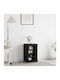 Bufet din Lemn Black Oak 41x37x67cm