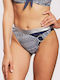 Bikini Slip Hohe Taille Gray
