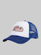 Kani Kani Diner Trucker Cap Blue White Hat Blue White