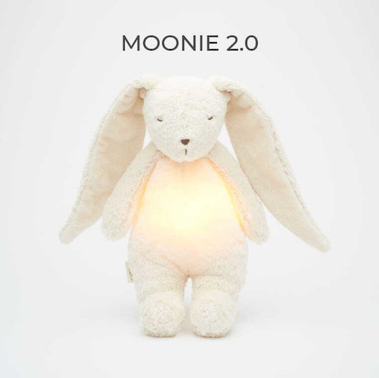 Moonie Animăluț The Humming Bunny din Țesătură Cu senzor de plâns pentru 0++ Luni