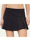 Plissiert Mini Rock Black