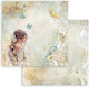 Hârtie de Scrapbooking Stamperia 30,5x30,5cm Fa...