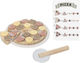 Jabadabado Jabadabado Wooden Fast Food Toys for 2 Plus Years