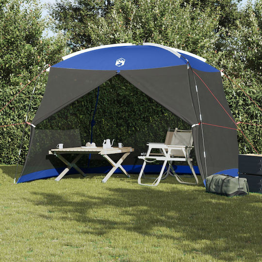 vidaXL Summer Camping Tent Blue for 5 People 320x320x218cm