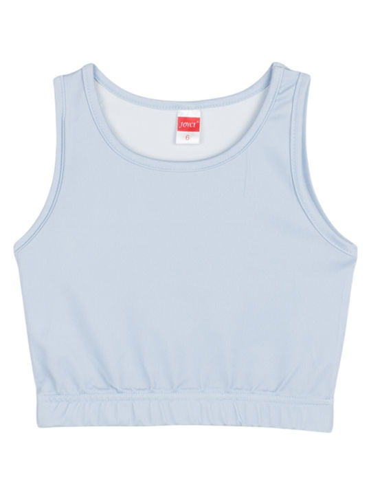 Joyce Kinderoberteile Crop Top Ärmellos Flieder