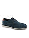 Men's Synthetic Leather Casual Shoes Blue