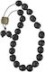 Scented Nutmeg Worry Beads Black