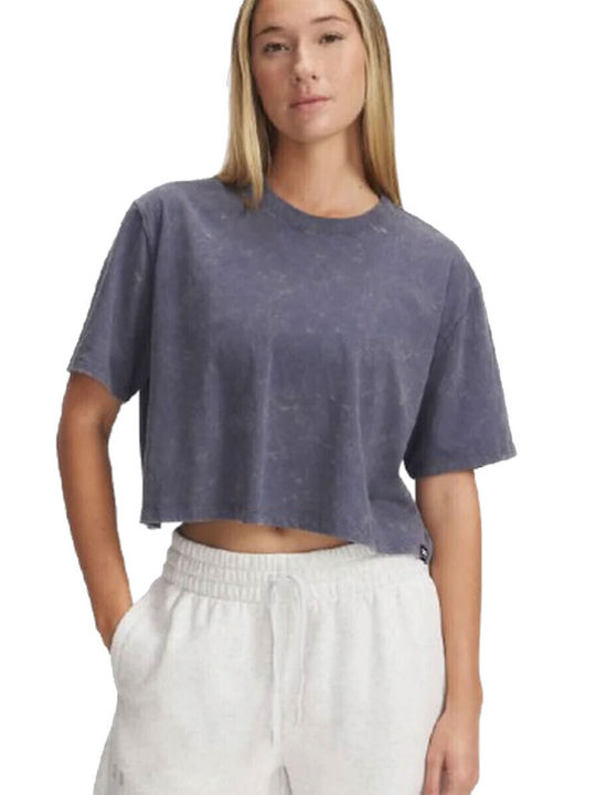 Under Armour Rival Γυναικείο Crop Top Βαμβακερό...