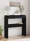 Конзолна маса Дървена Black Oak Д80xШ30xВ80cm