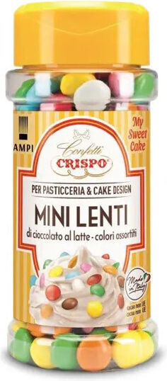 Confetti Crispo mit Geschmack von Schokolade Mehrfarbig 80gr