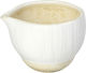 Espiel Zen Sun Gravy Boat made of Porcelain Whi...