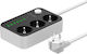 Ldnio Power Strip with Surge Protection 3 Positions with 6 USB-A, Switch and Cable 2m