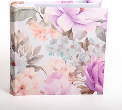 Bound Album Sleeves 13x18 Holds 100 Photos 13x18 or 13x19 Length 21cm Width 21cm S549 Art Watercolor Flowers Pink
