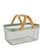 Arti Casa Storage Basket Bamboo Green 39x25x19.5cm 1pcs