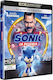 Sonic The Movie 4K + BD Greek Subtitles Only In 4K 4K