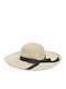 Ble Resort Collection Γυναικείο Ψάθινο Καπέλο Εκρού