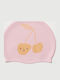Sunnylife Kinder Badekappe aus Silikon Rosa